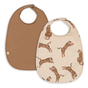Konges Sløjd - Tiger Bebek Tulumları - 2'li Set | Kahverengi