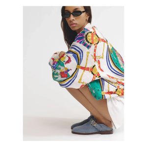 Socque Paris - Lucca Sweden slippers | Blue