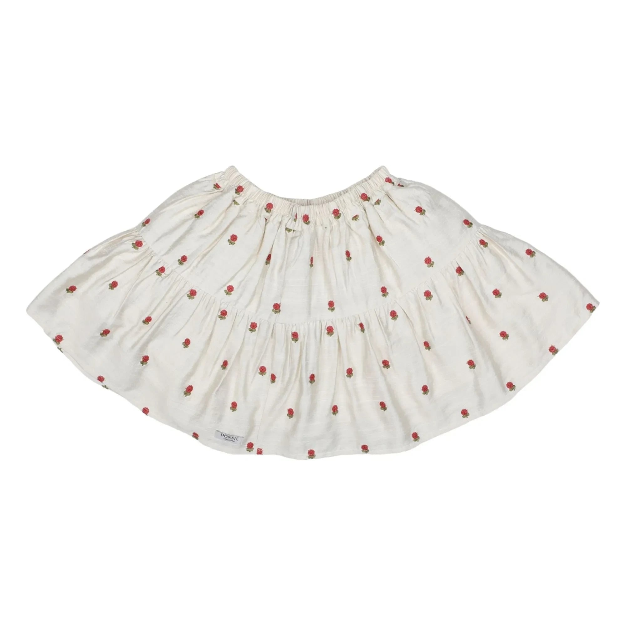 Donsje - Lazie Fleurs Tencel Skirt | Ivory
