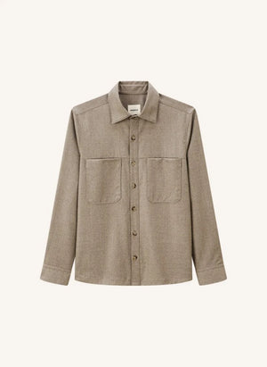 Noyoco - Ottawa Virgin Wool Shirt Jacket | Natural