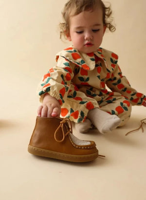 Lazare - Octave Padded First-Step Shoe | Camel