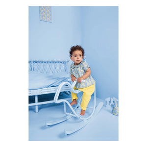 Bonton - Laos Cotton Gauze Pants | Yellow