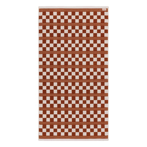 Baina - Busby bath towel | Terracotta