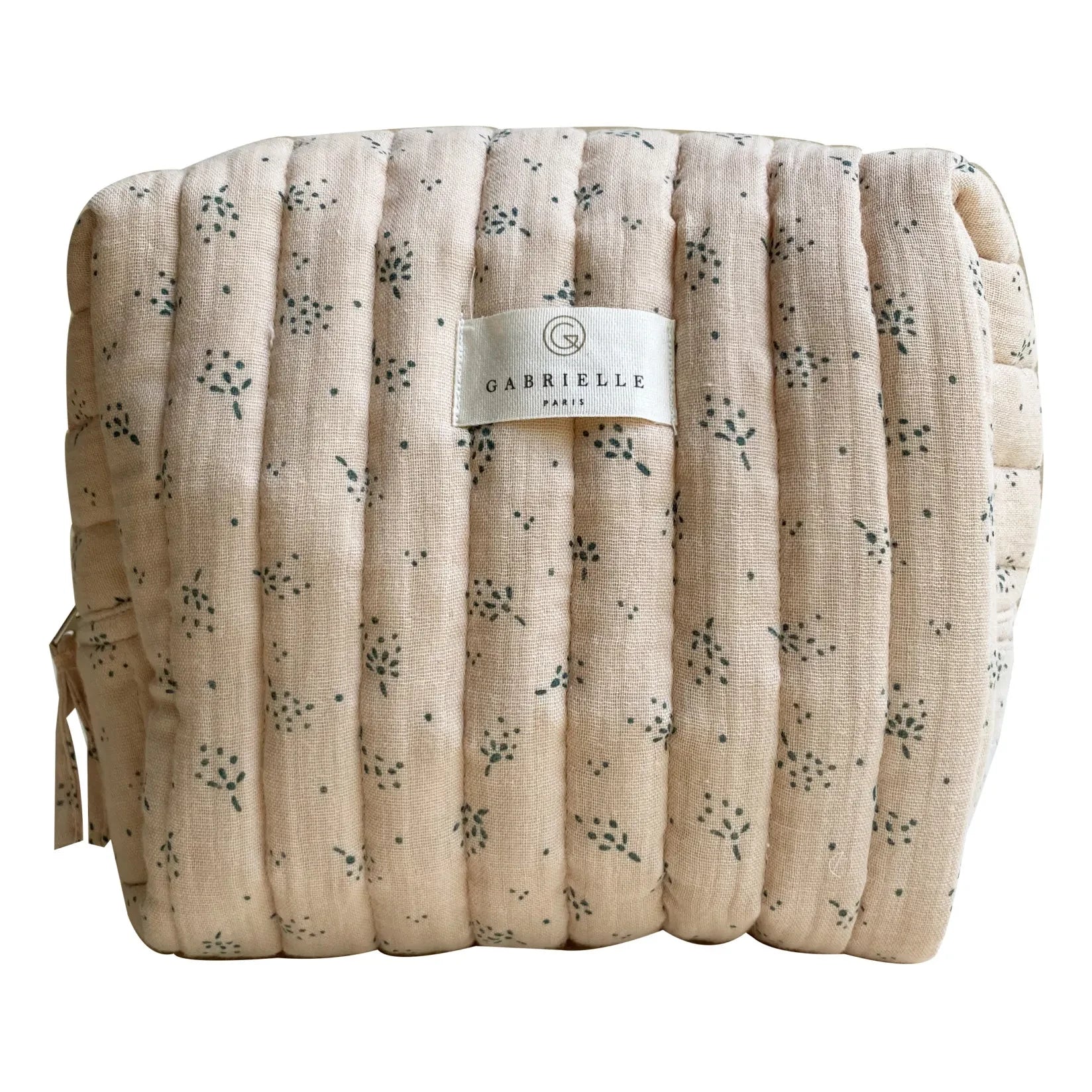 Gabrielle Paris - Organic Cotton Toiletry Bag | Beige