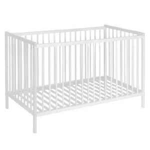 Quax - White Beech Baby Crib 60x120cm | White