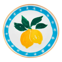 Bitossi - Con Amore Plate, Chiara Perano | Blue