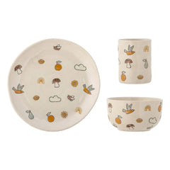 Bloomingville Mini - Agnès Stoneware Dinner Set | White