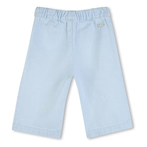 Chloé - Embroidered Denim Pants | Blue