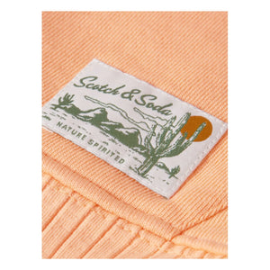 Scotch & Soda - Artwork Mystery Hoodie Sweatshirt | Coral