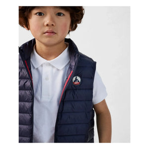 Jott - Zoé Sleeveless Puffer Vest | Navy Blue