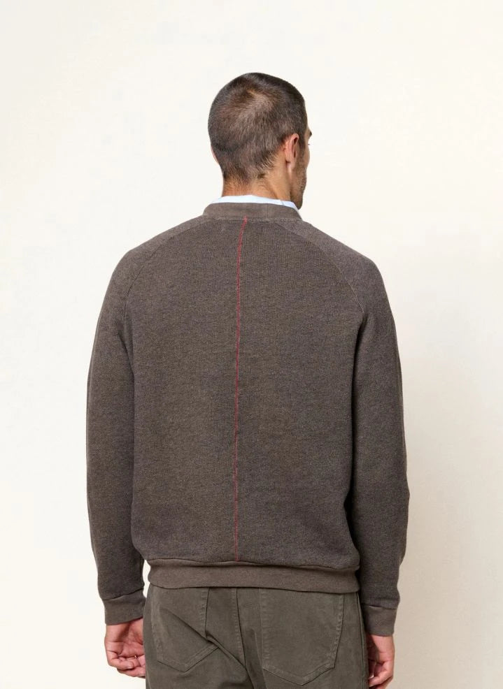 Homecore - Cotton Terry Sweatshirt | Dark Beige