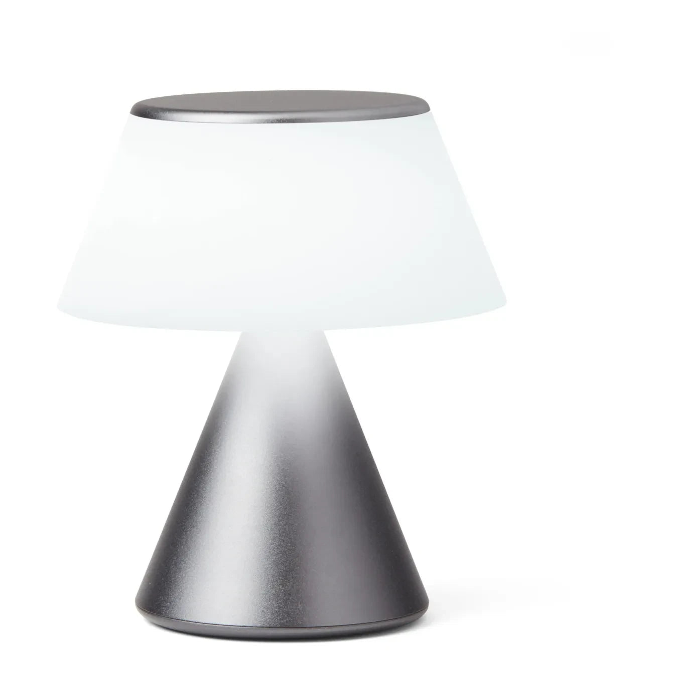Lexon - Luma Portable LED Lamp | Steel Gray