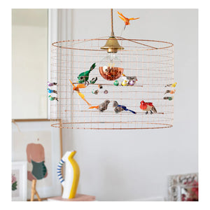 Mathieu Challières - Small Bird Cage Pendant Lamp