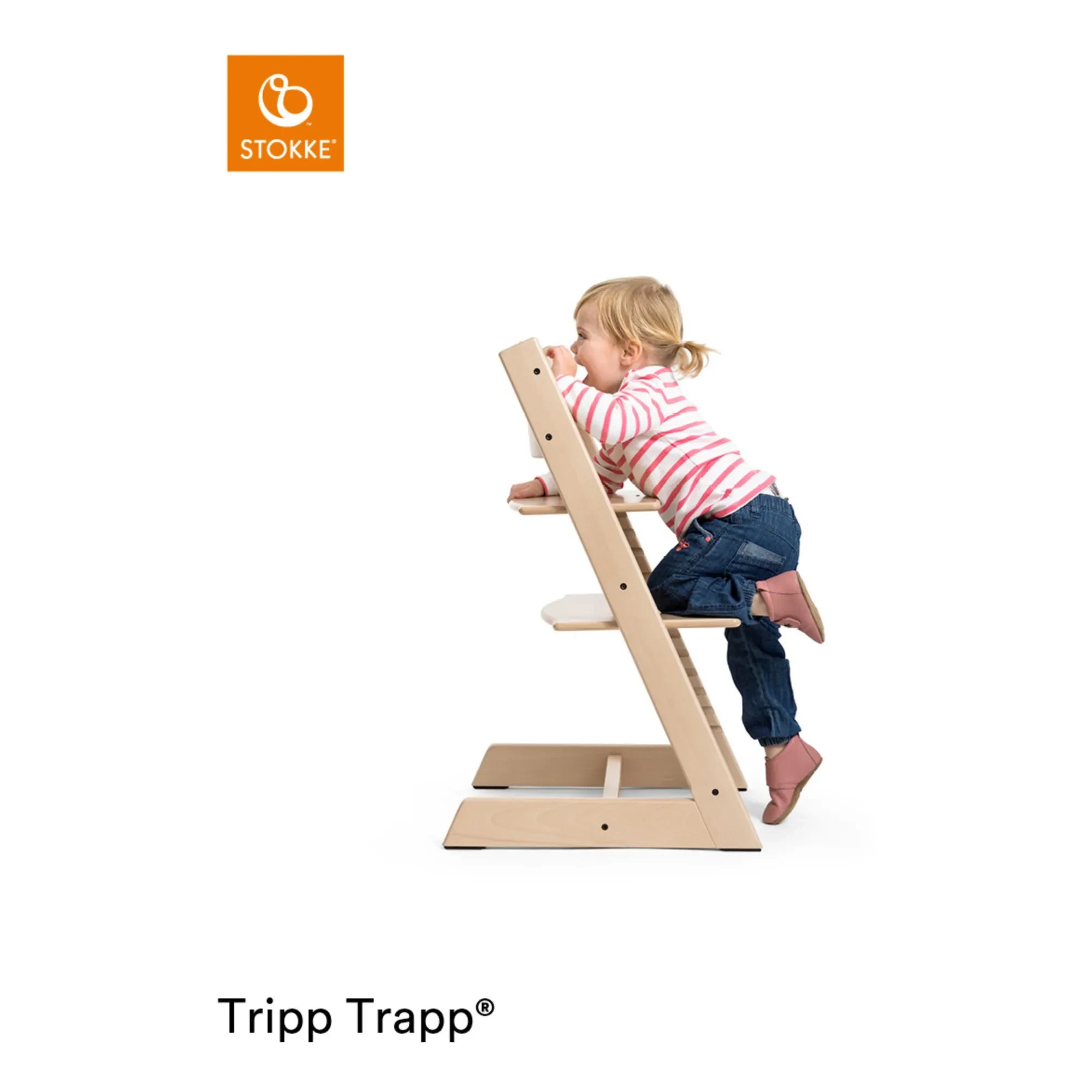 Stokke® - Tripp Trapp® Beech Wood High Chair