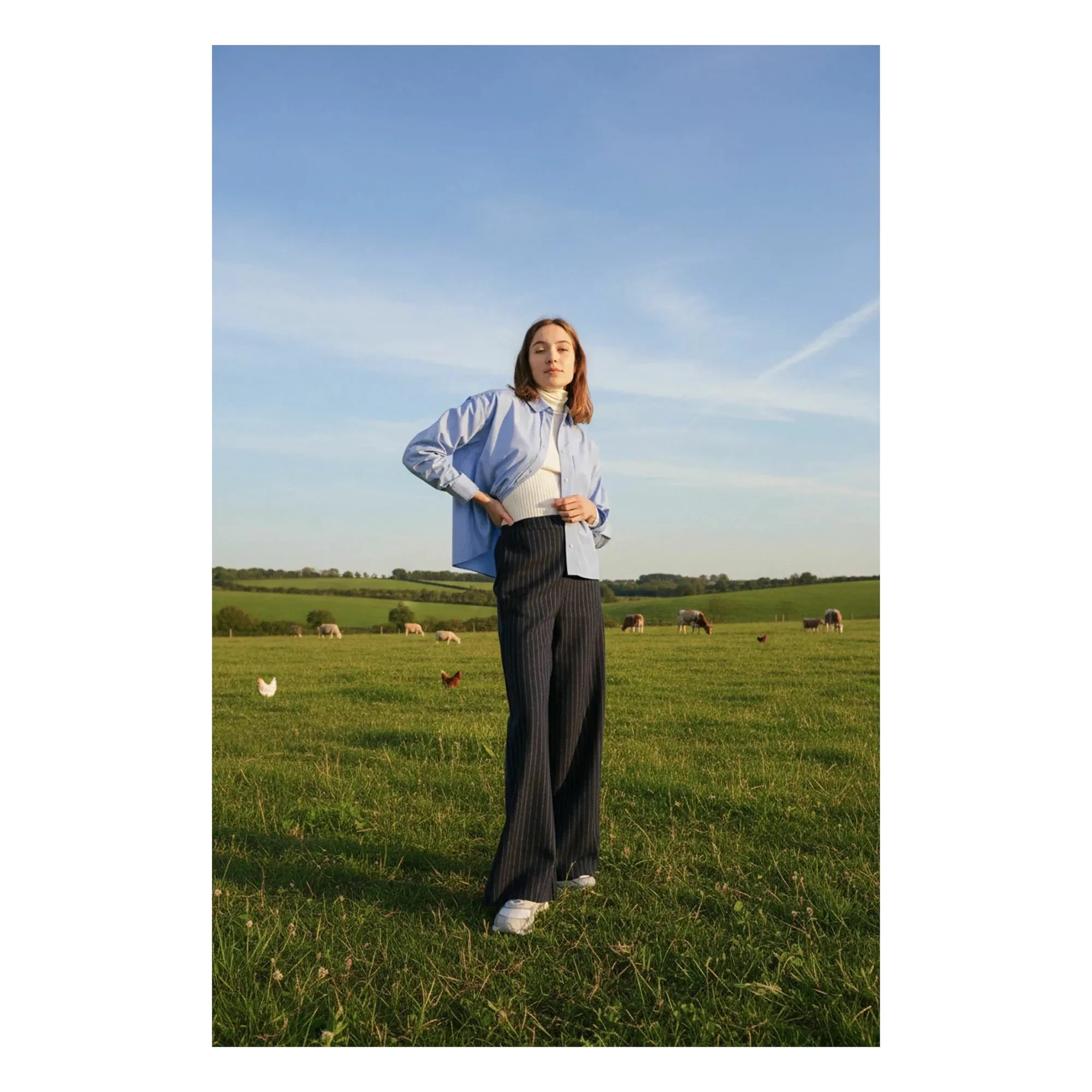 Sacrécoeur - Andrea Shirt | Blue