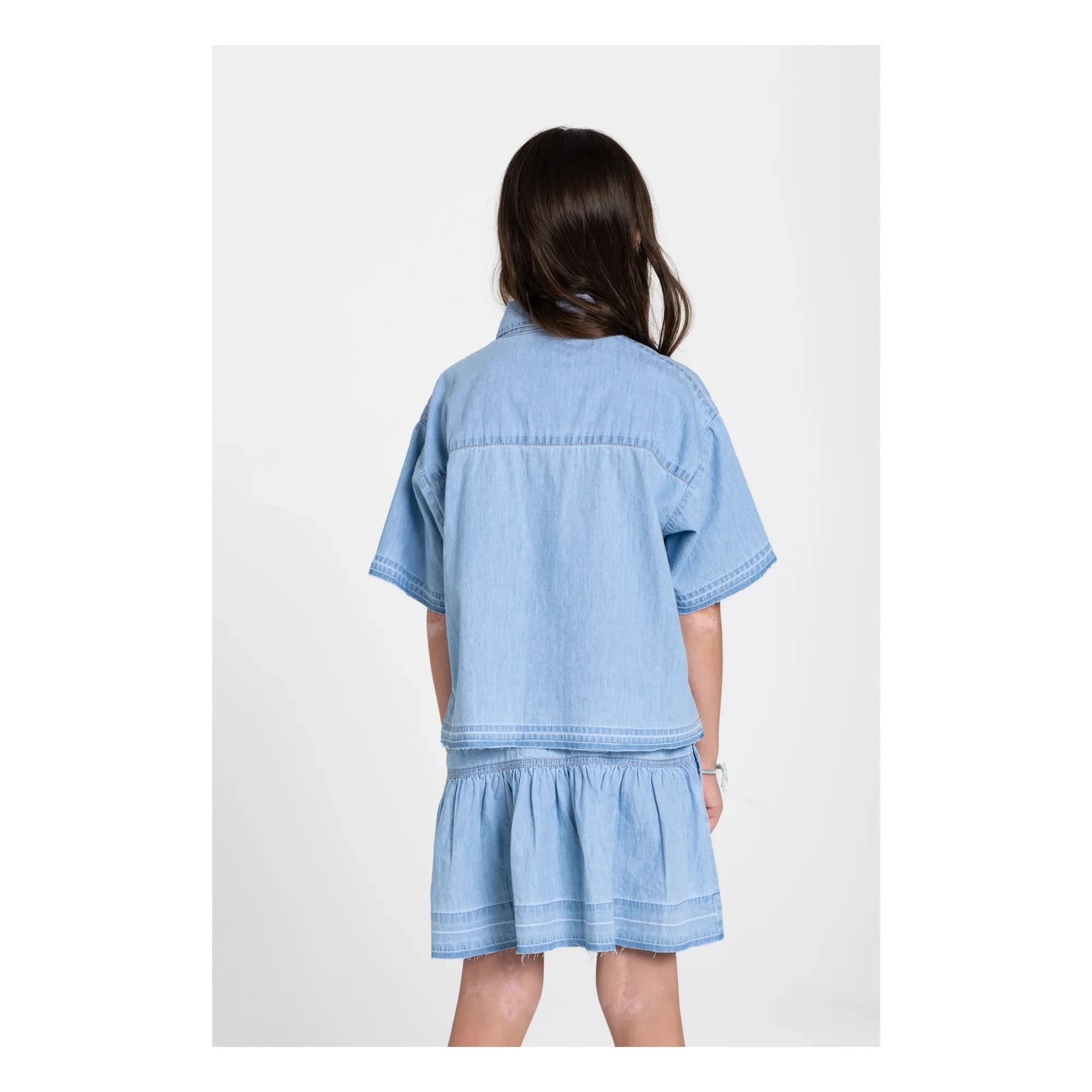 Hundred Pieces - Saskia Denim Shirt | Blue