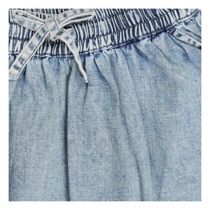 Tumble N'Dry - Washed Blue Denim Piron Skirt