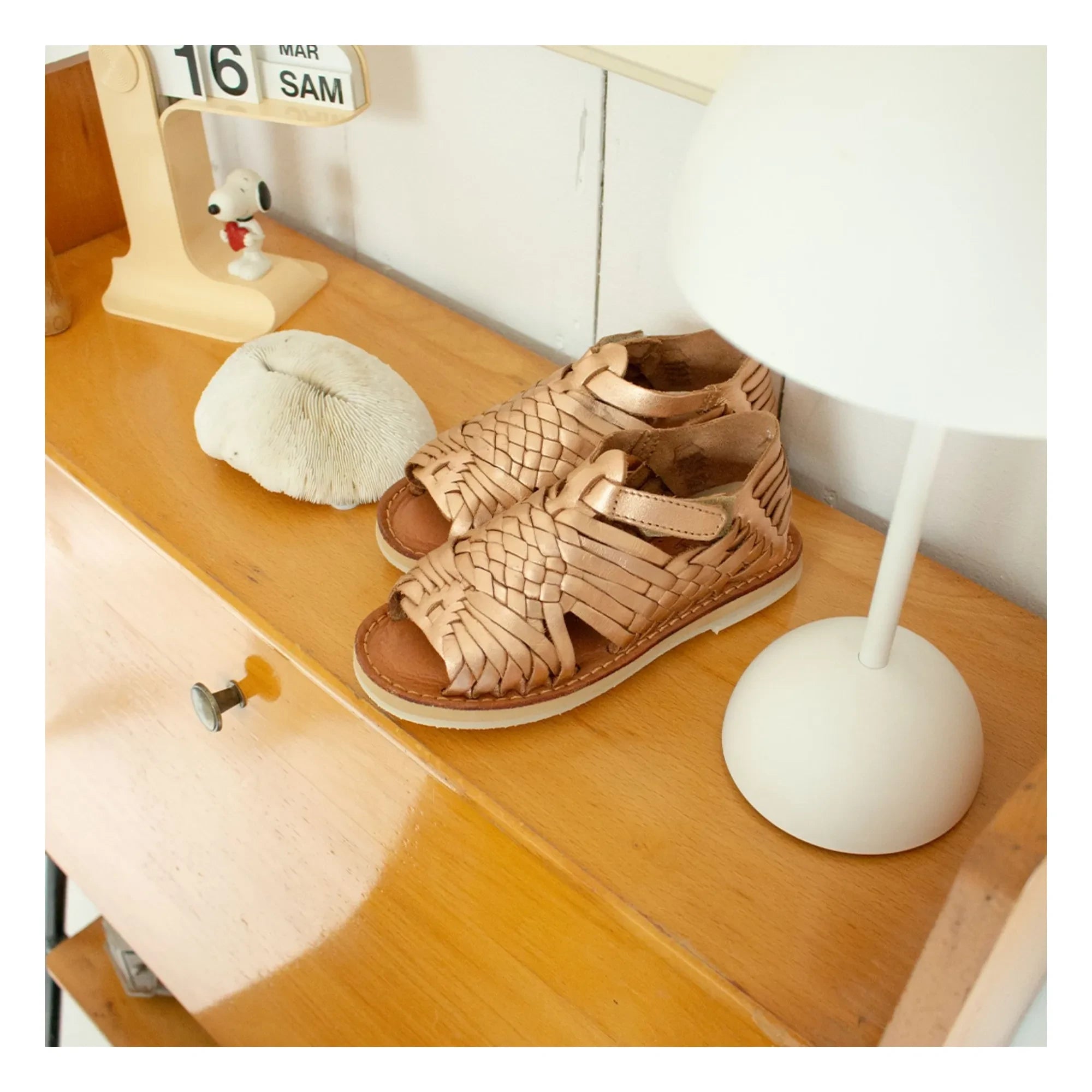 Mapache - Sandalita Sandals | Pink Gold