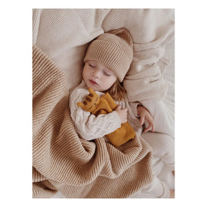 Main Sauvage - Alpaca Tiger Plush Toy | Ochre