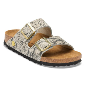 BIRKENSTOCK - Arizona Snake Sandals | Light Gray