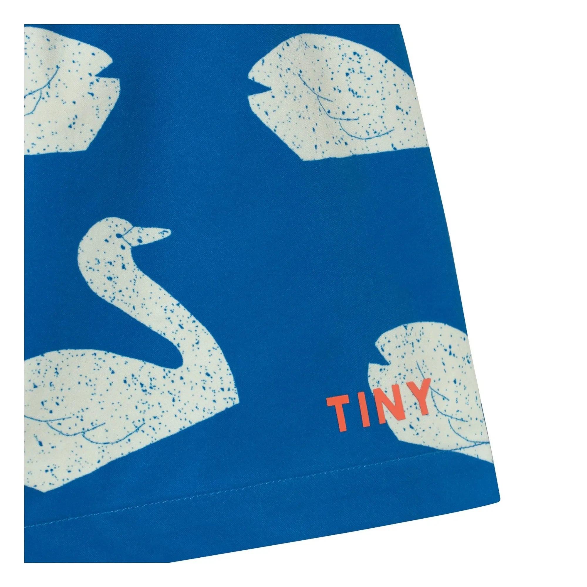 Tinycottons - Mavi Swans Yüzme Şortu