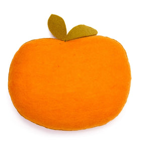 Muskhane - Apricot felt pillow | Orange