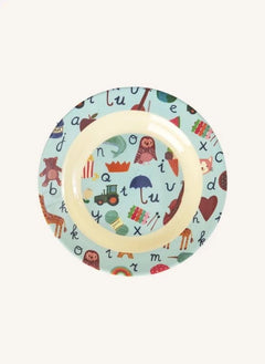 Rice - ABC Melamine Soup Bowl | Light Blue
