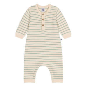 Petit Bateau - Marrant Point Mousse Overall | Beige