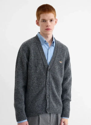 Edmmond Studios - Duck Patch Cardigan | Gray