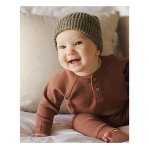Quincy Mae - Ruffled Leggings | Rouge Brown