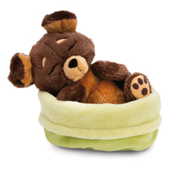 Nici - Sleeping Pet Plush Dog | Brown