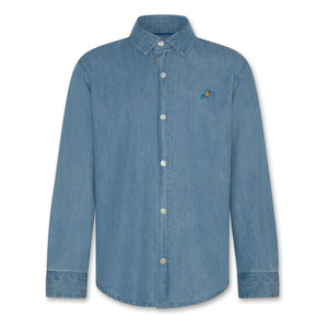 AO76 - Alan Lemon Denim Shirt | Blue