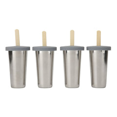 Haps Nordic - Set of 4 Ice Cream Molds | Blue