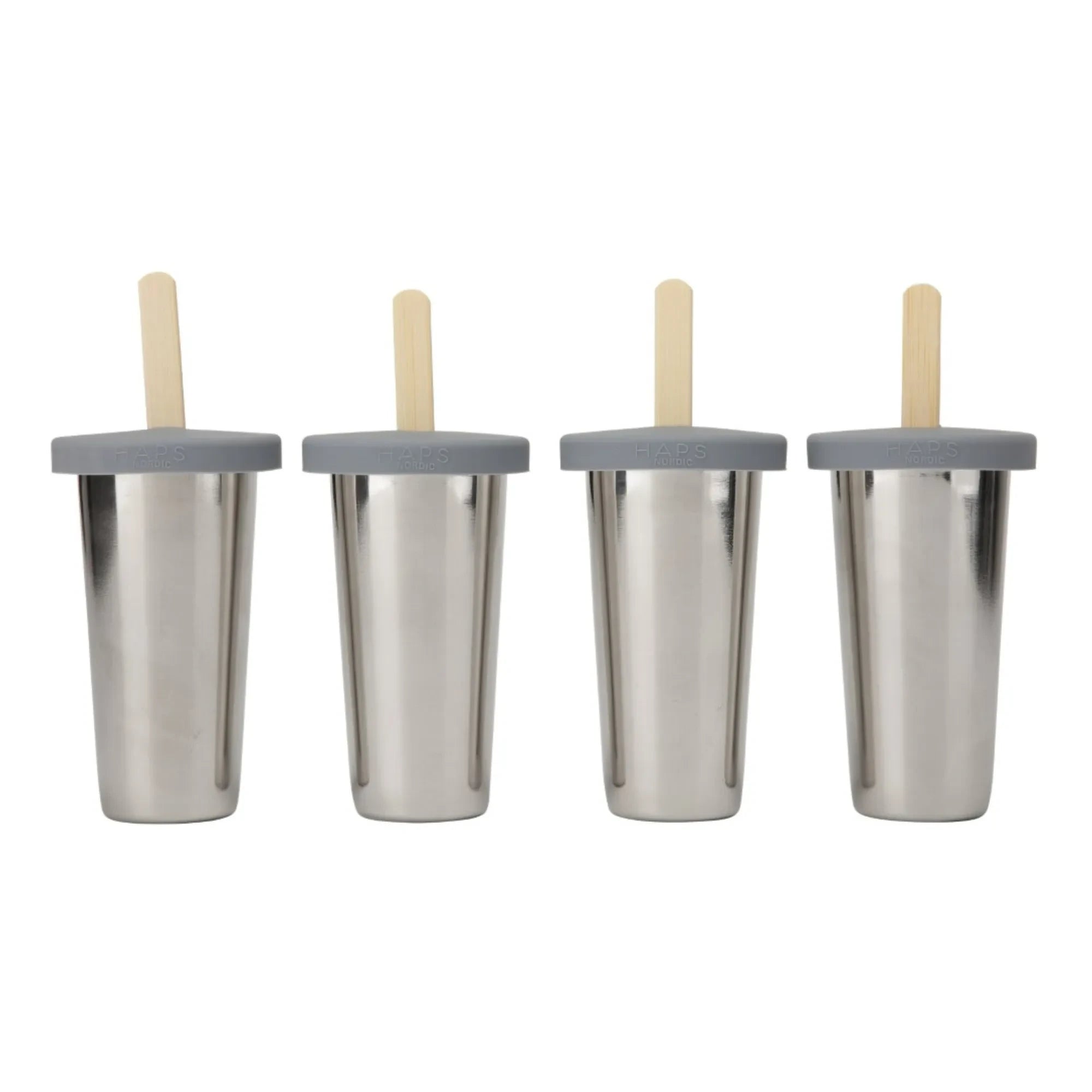 Haps Nordic - Set of 4 Ice Cream Molds | Blue