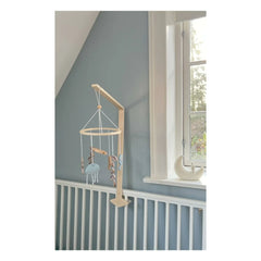 Cam Cam - Sea Garden Wooden Mobile | Blue