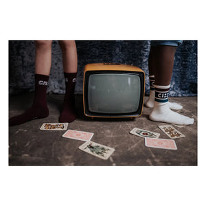 Cos I Said So - CISS Socks | Burgundy