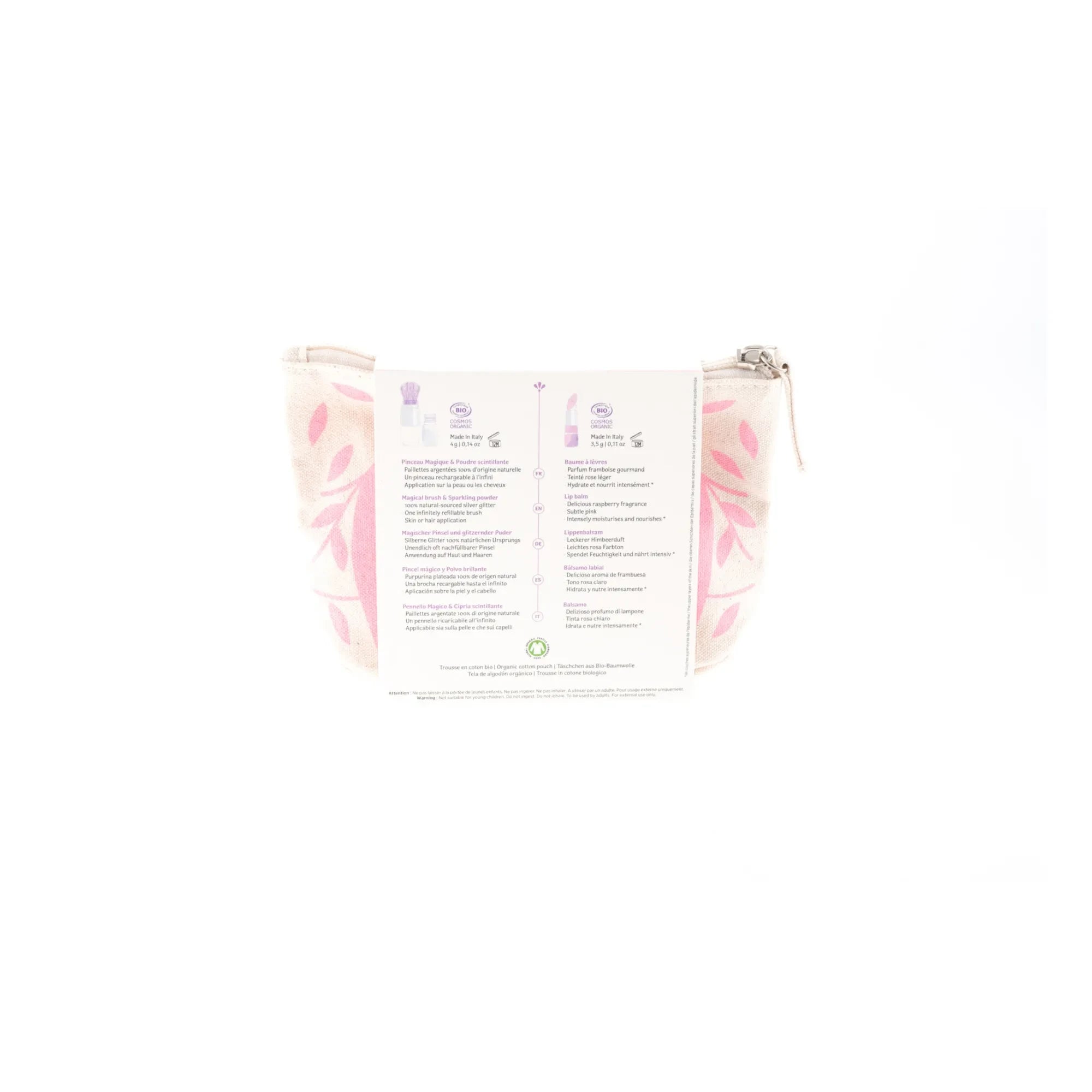 Namaki - Fox Sparkling Pouch | Pembe