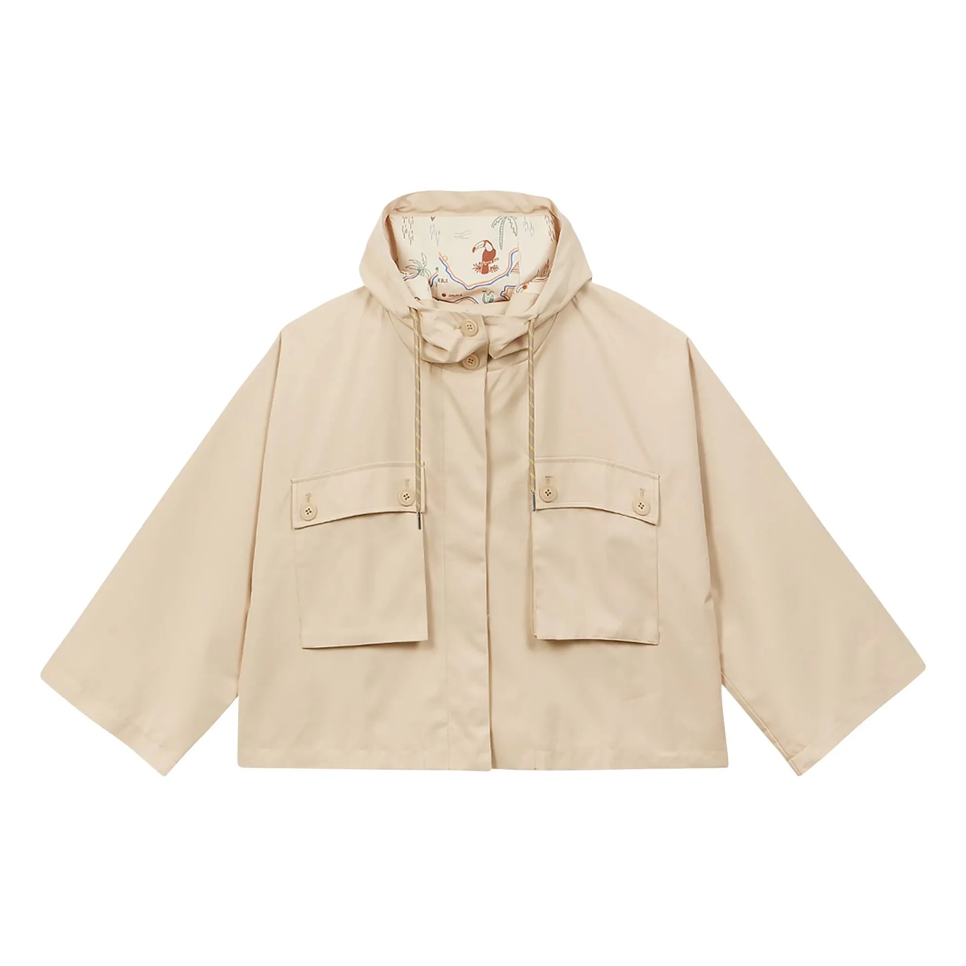 a.p - Kapüşonlu parka | Bej
