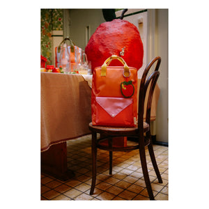 Sticky Lemon - Large Envelope Backpack | Coral