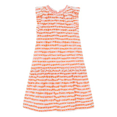 Tartine et Chocolat - Striped Sleeveless Dress | White