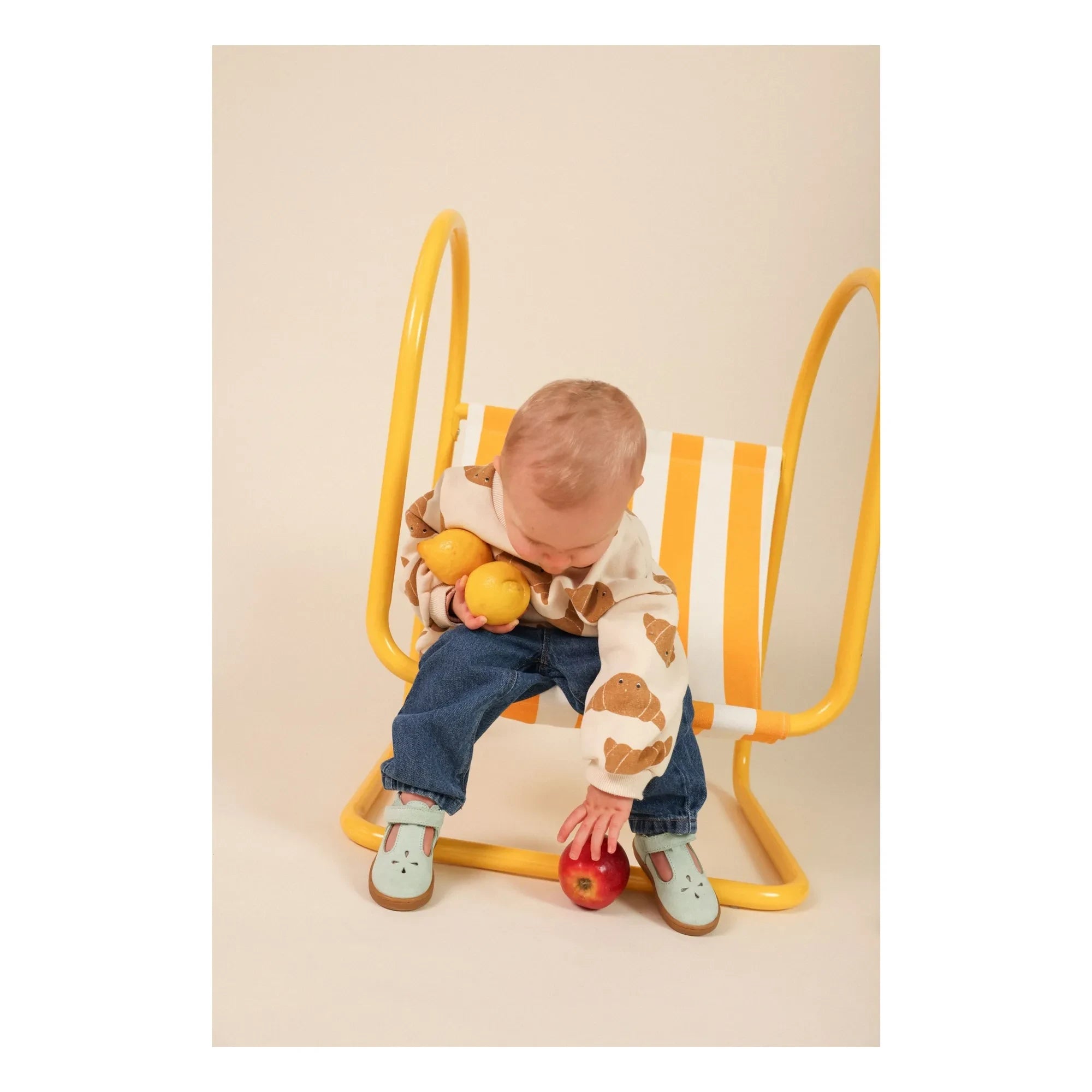 Lazare - Babies Pia Etoile Süet | Buz Mavisi