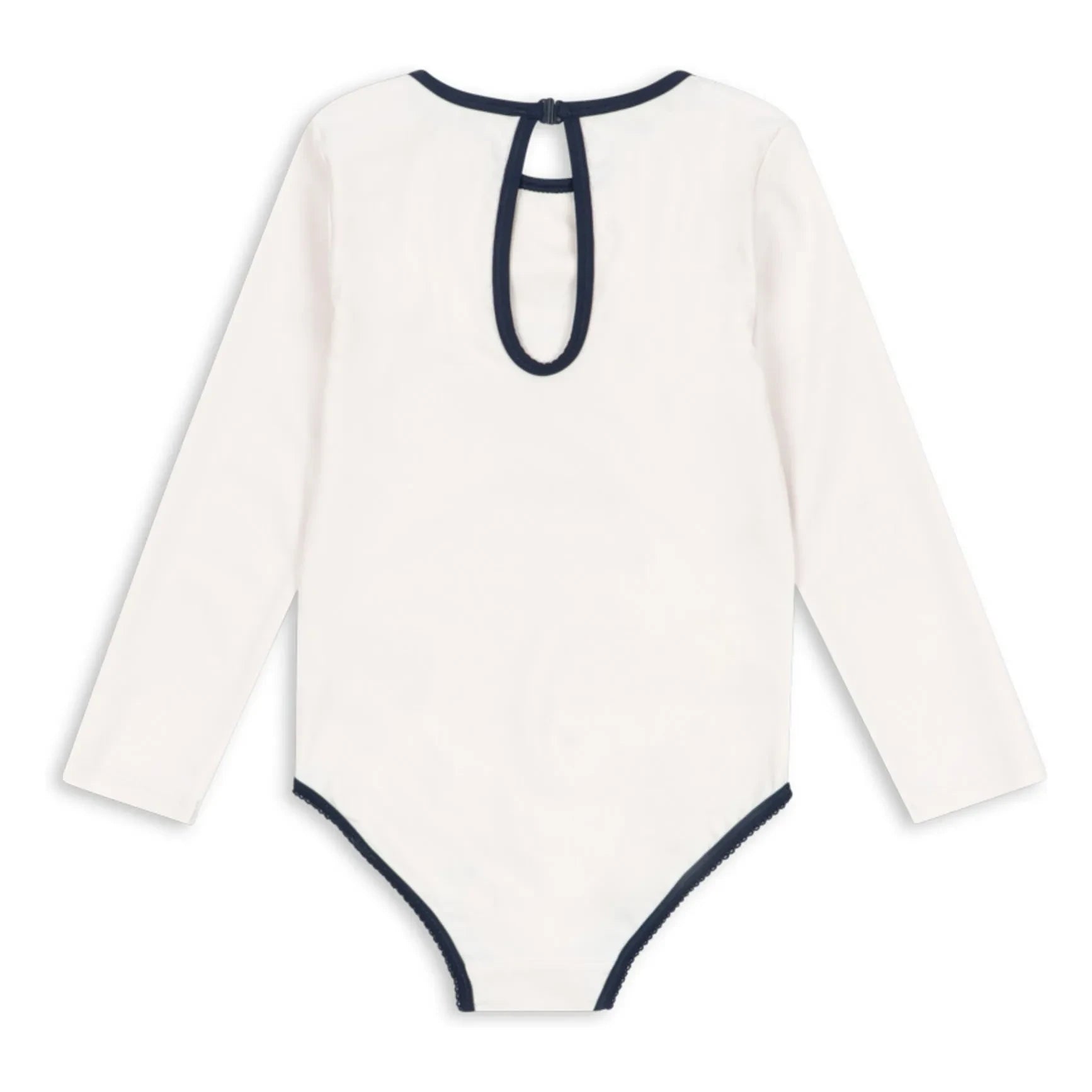 Konges Sløjd - Vilja Long Sleeve Swimwear Recycled Fibres | Ecru