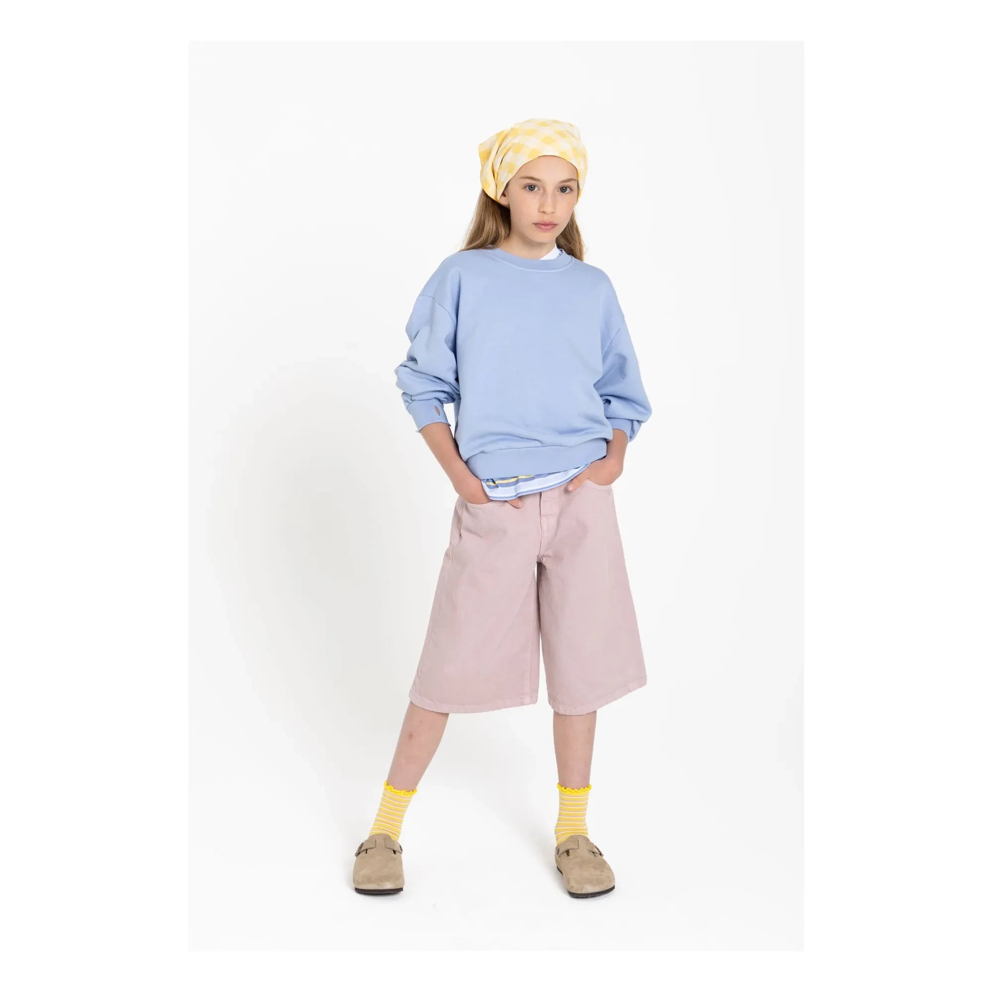 Smallable Kid - Striped Lolita Socks | Yellow