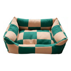 Approved by Fritz - Plaid Dog Bed | Green