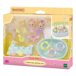 Sylvanian Families - Lapin Triplets Cream and Bath Accessories