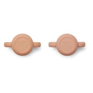Liewood - Gene Silikon Bardaklar - 2'li Set | Pembe