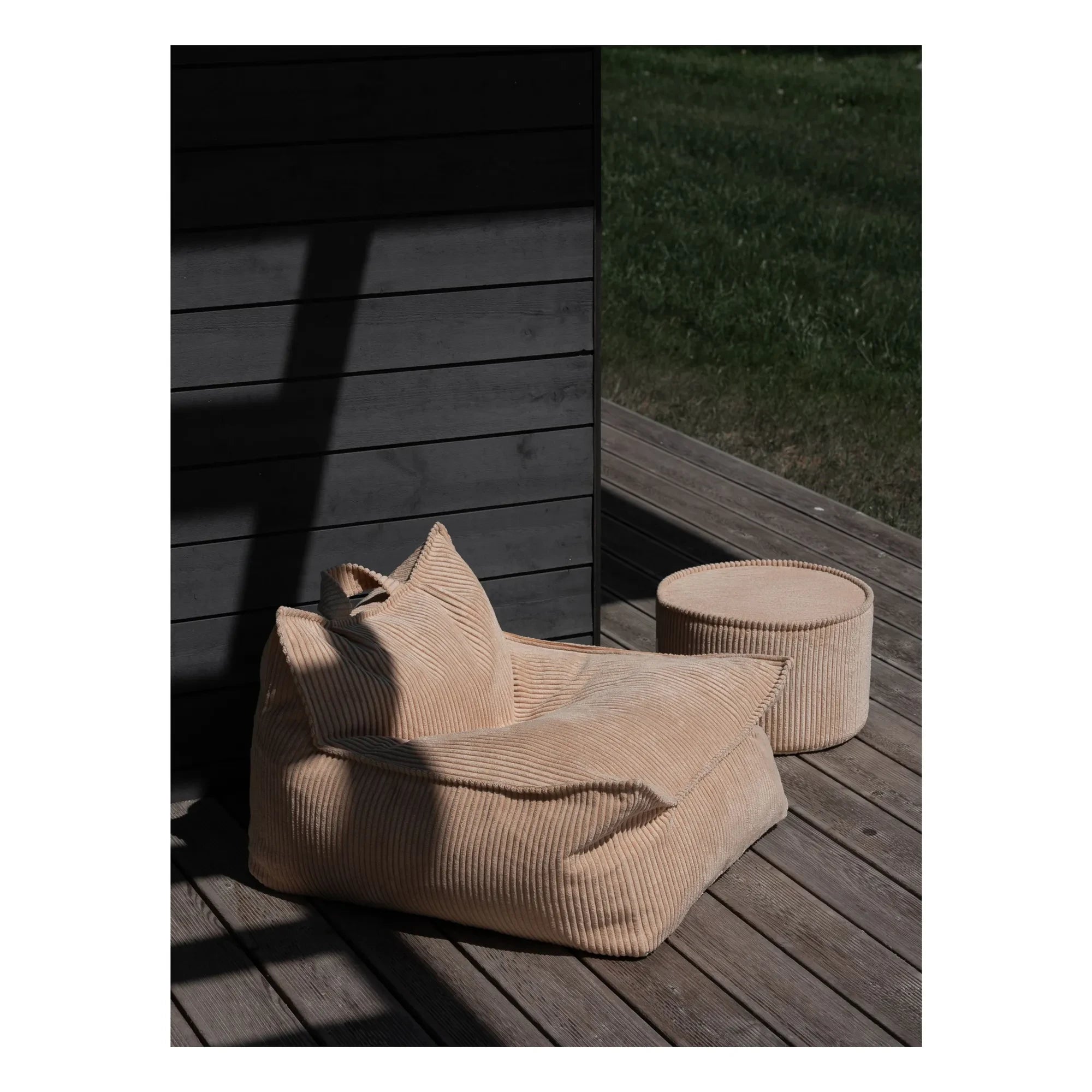 Wigiwama - Velvet armchair | Light brown