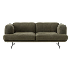 & Tradition - Inland AV22 2-Seater Sofa, Black Base | Haki