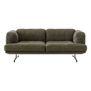 & Tradition - Inland AV22 2-Seater Sofa, Black Base | Haki