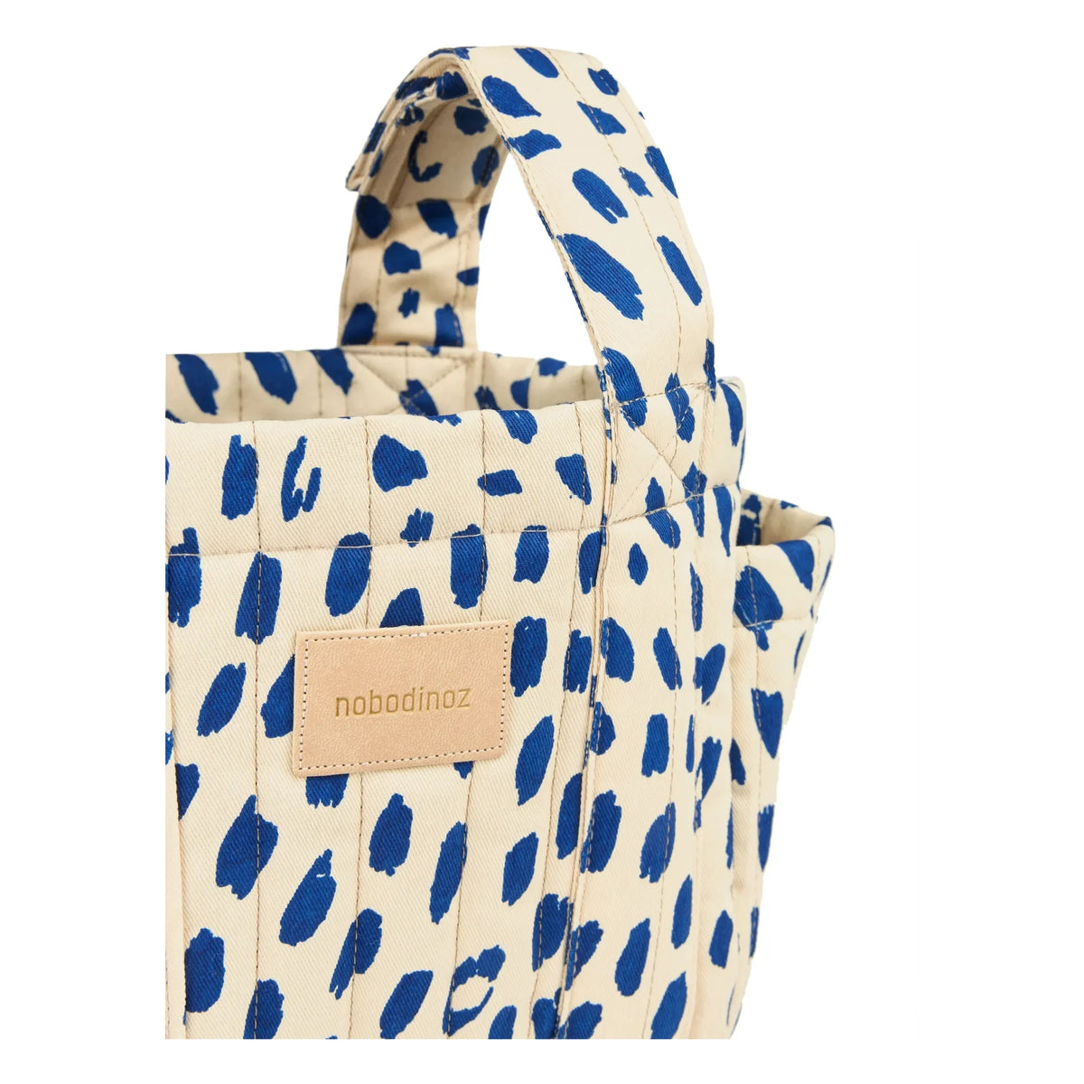 Nobodinoz - Hyde Park Leonie stroller organizer bag | Blue